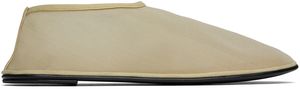 The Row Chaussons de style chaussette beiges