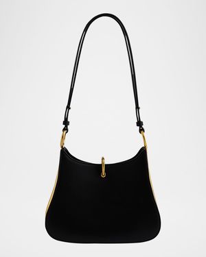 Sac A Main Leather Ring Small Shoulder Bag