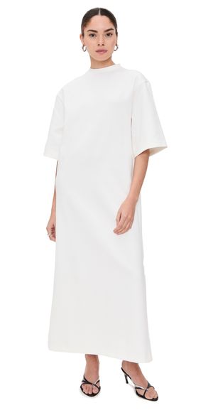 WARDROBE. NYC T-Shirt Dress Off White L