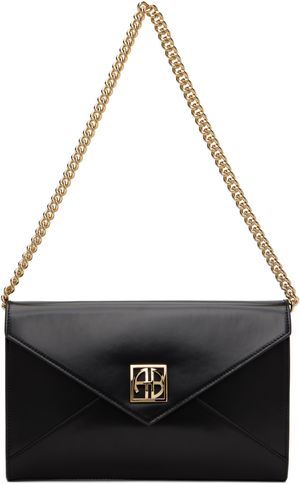 ANINE BING Black Elly Clutch Bag