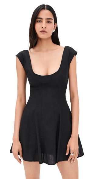 GUIZIO Leila Mini Dress Black M