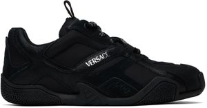 Versace Black Galaxia Sneakers