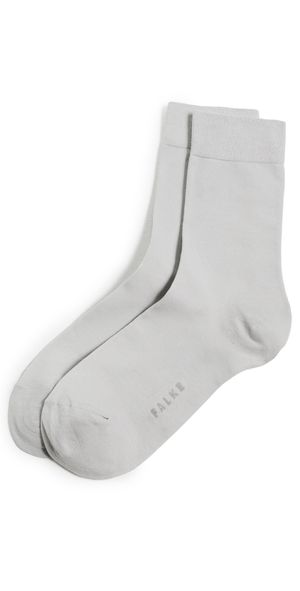 Falke Cotton Touch Ankle Socks Silver 39-42