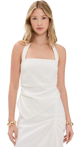 SIR. Dorian Halter Top Ivory 0P