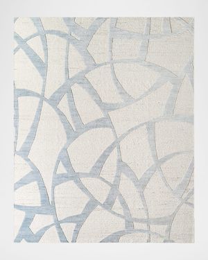 Ombre Hand-Knotted Rug, 9' x 12'
