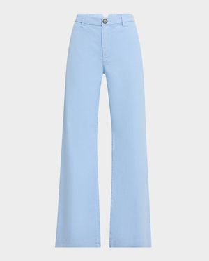 Shay Wide-Leg Linen Blend Pants