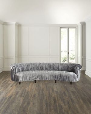 Romana Ruched Sofa, 122"