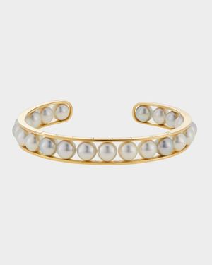 Kobe Akoya Pearl Bangle Bracelet