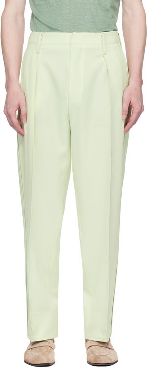 ZEGNA Green Tailored Trousers