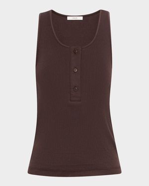 Henley Tank Top