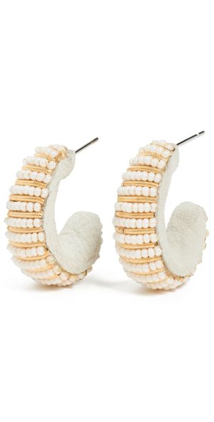 Deepa Gurnani Deepa by Deepa Gurnani Davon Earrings Ivory One Size