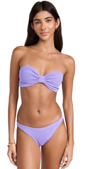 Hunza G Jean Bikini Set Lilac One Size