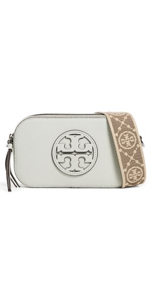 Tory Burch Miller Mini Crossbody Bag Light Titanium One Size