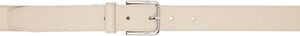 The Frankie Shop Beige Toni Leather Belt