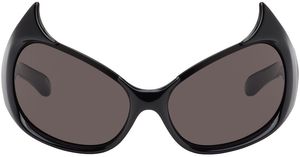 Balenciaga Black Gotham Cat Sunglasses