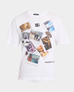 Men's Photographic-Print T-Shirt