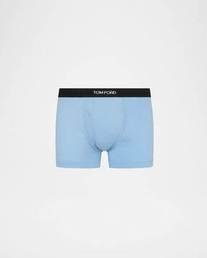 Logo-Trim Boxer Briefs