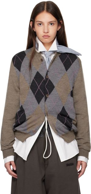 Magliano Brown Burraco Cardigan