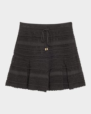 Lucky Lace Knit Shorts