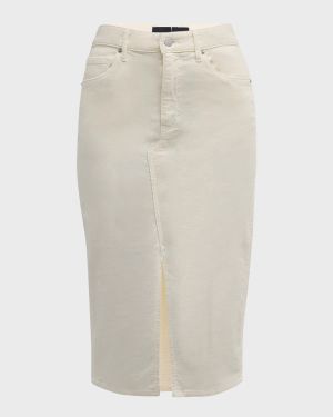 Breves Corduroy Midi Skirt