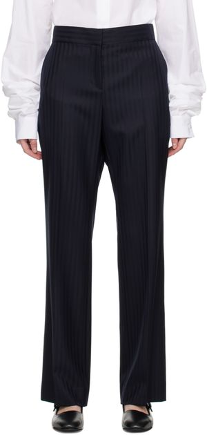 The Row Navy Baer Trousers