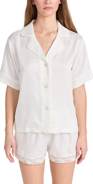 Flora Nikrooz Selena Shorts Set Ivory S