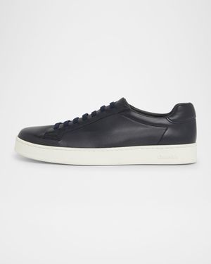 Men's Ludlow 3 Napa Leather Low-Top Sneakers