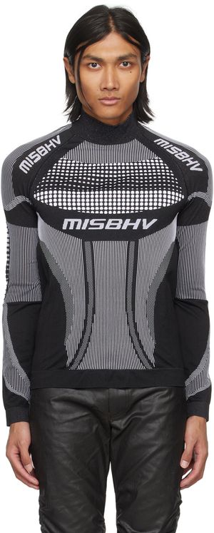 MISBHV Col roulé de sport Europa noir