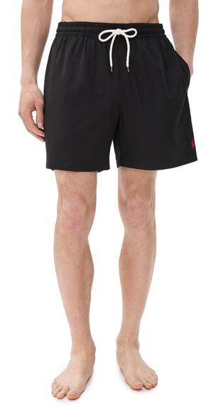 Polo Ralph Lauren Traveler Solid Swim Trunks Polo Black M