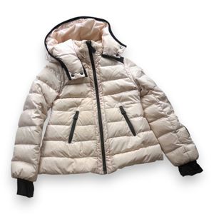 Moncler - Seconde Main - Doudoune enfant beige - 8 ans - Taille 8A - Beige