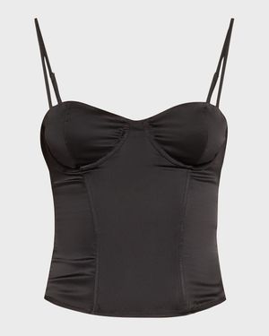 Tous Les Jours Charmeuse Bustier