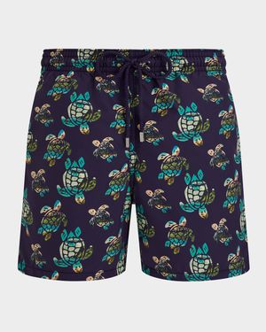 Men's Landscape Turtles Swim Shorts
