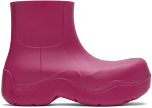 Bottega Veneta Pink Puddle Boots