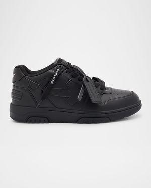 Men's Out Of Office Leather Low-Top Sneakers