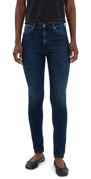 rag & bone Flexi Nina High Rise Full Length Skinny Jeans Lulu 32