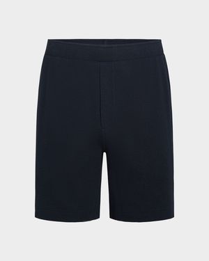 Men's Boucle Pull-On Shorts