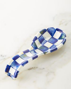 Royal Check Spoon Rest