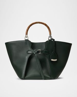 The Ralph Calfskin Leather Tote Bag