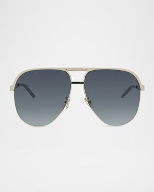 GV40117UW Aviator Metal Sunglasses