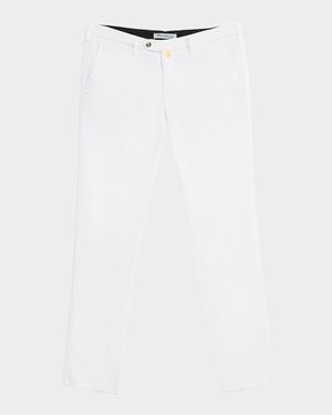 Men's Straight-Fit Four-Pocket Pants