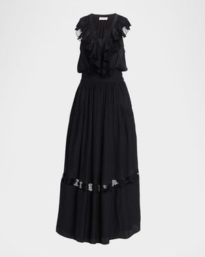 Laila V-Neck Maxi Dress