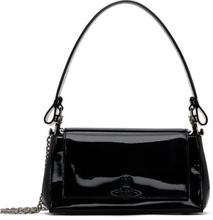 Vivienne Westwood Black Medium Hazel Bag