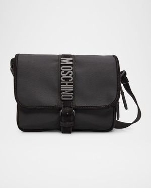 Men's Carry Me Cordura Nylon Flap Crossbody Bag