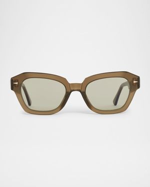 Les Halles Acetate & Nylon Cat-Eye Sunglasses