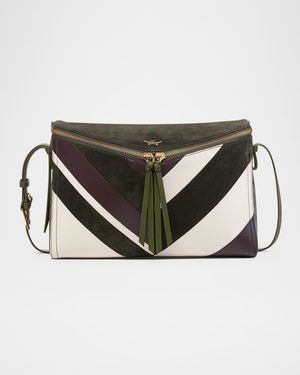 3D Diamond Medium Visetos Shoulder Bag