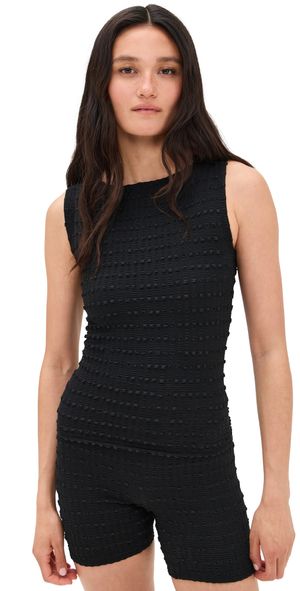 Peachy Den Cindy Top Black M