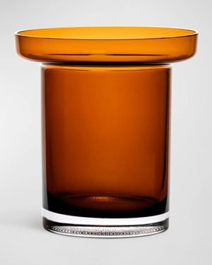 Limelight Burgundy Low Vase