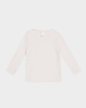 Ribbed 3/4-Sleeve Top