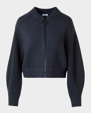 Milano Knit Bomber Jacket