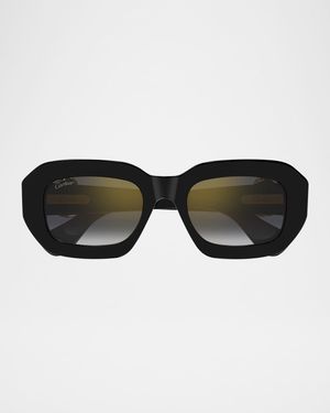 Acetate Rectangle Sunglasses